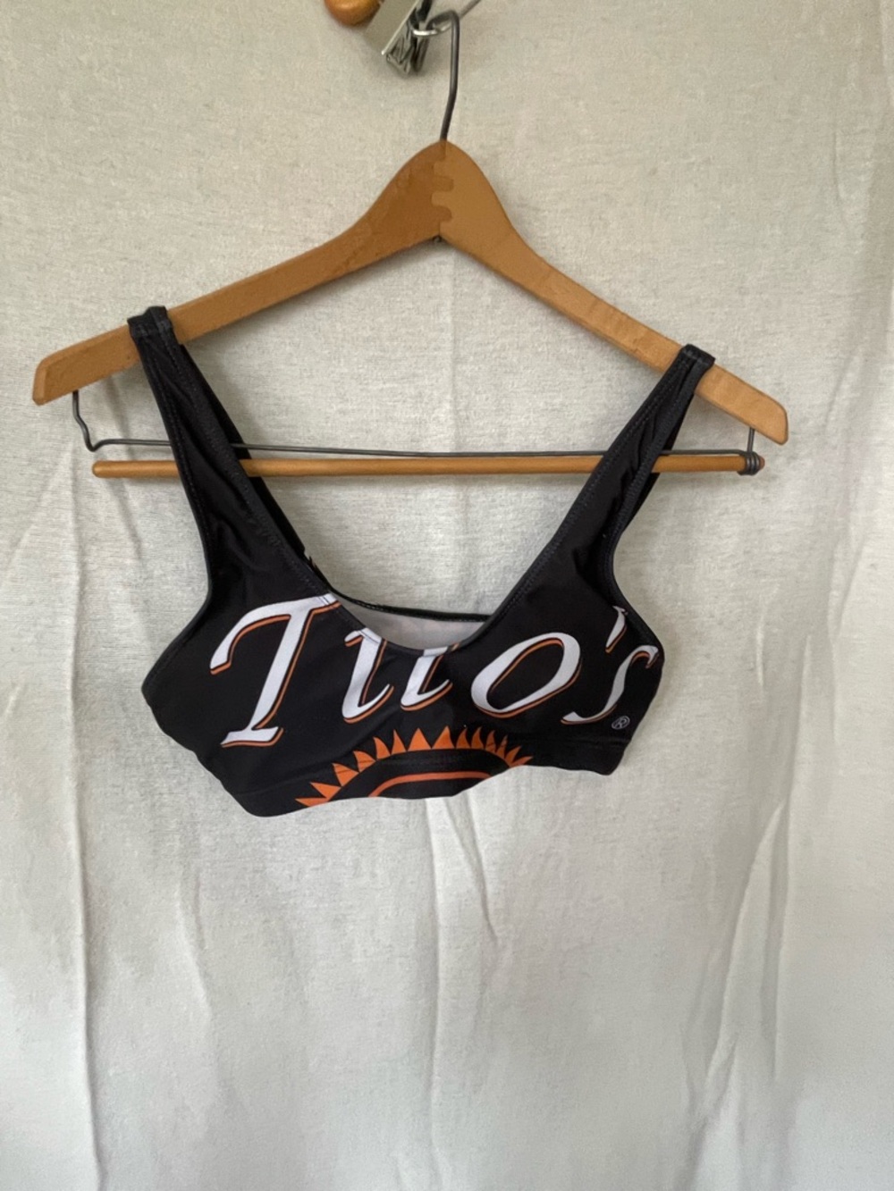 Tito’s vodka bathing suit top bikini top size small - Picture 2 of 5